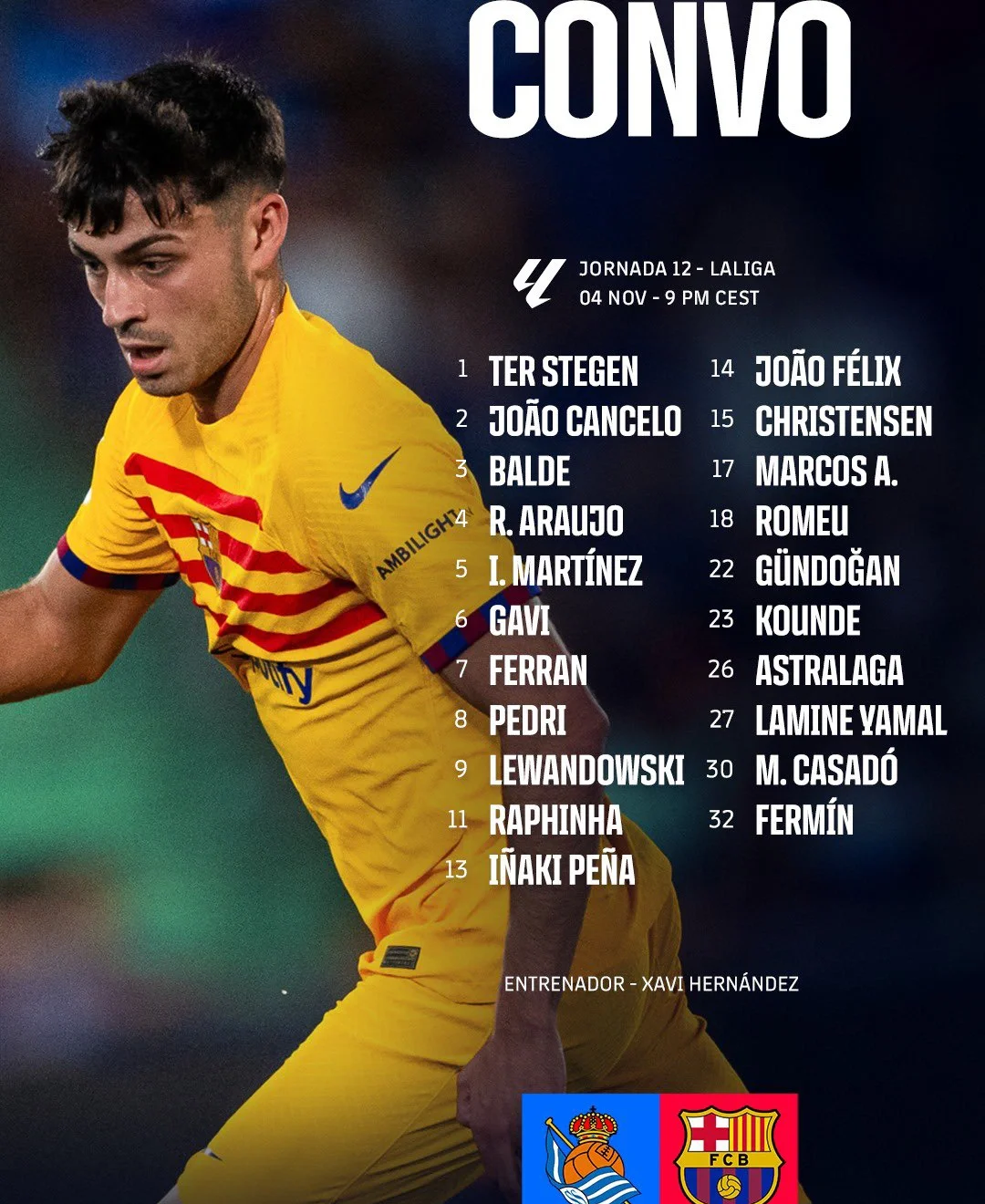 皇家社会后卫因伤缺席下一场比赛