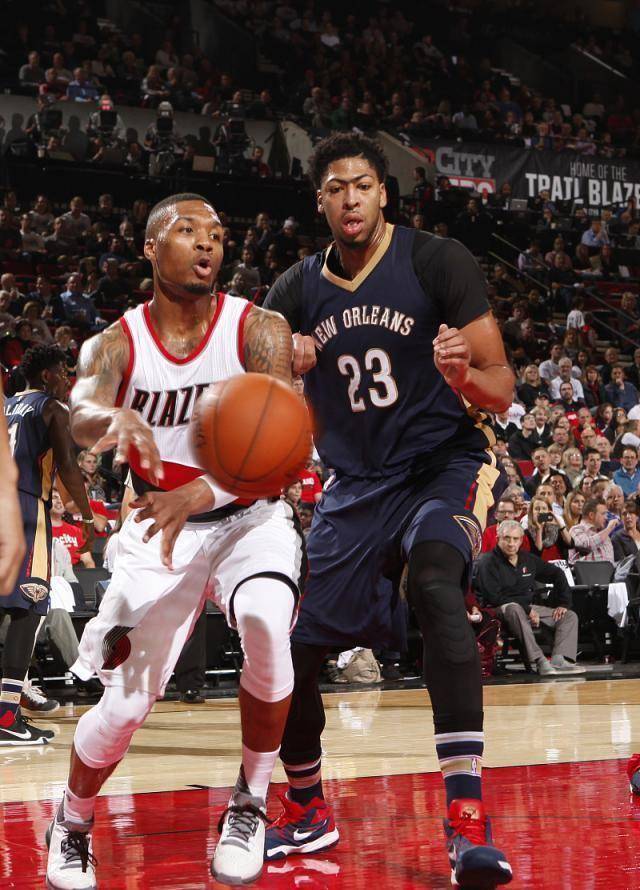 开拓者击败鹈鹕，利拉德30分